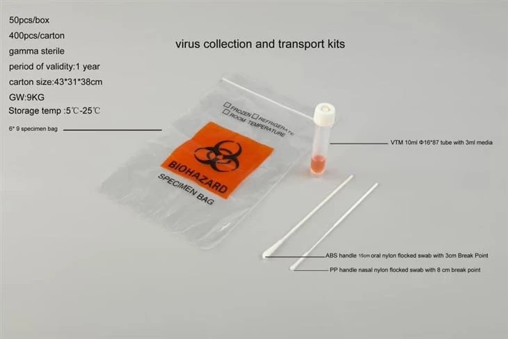 VTM Corona Nylon nef hálsþurrka læknisbúnaður með FDA CE