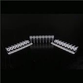 Laboratory 8 Strips 0.2ml Micro Centrifuge PCR slöngur