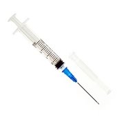 Luer Lock Einnota 3 ML sprauta með nál