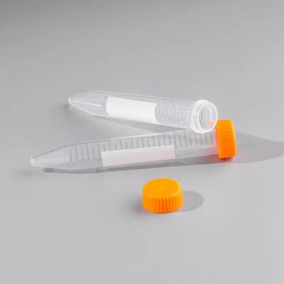 Læknisrannsóknarstofuvörur Örrör plast miðflótta rör 10ml Örskilvinda rör 15 ml miðflótta rör fyrir miðflótta