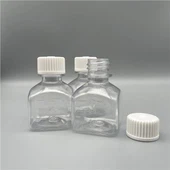 Plastskrúfahettu Lab Glervörur Reagent Bottle Heildverslun